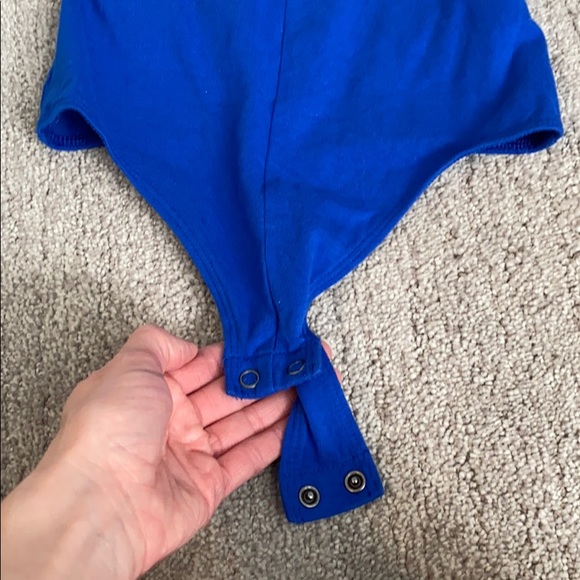 Express blue bodysuit NWOT - Picture 2 of 4